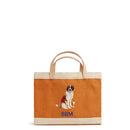Petite Market Bag in Cognac St. Bernard