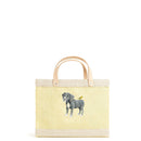 Petite Market Bag in Daisy Grey Bulldog