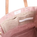 Market Tote in Blush with Shadow Monogram