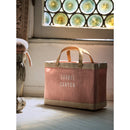 Shoulder Market Bag in Blush with Shadow Monogram
