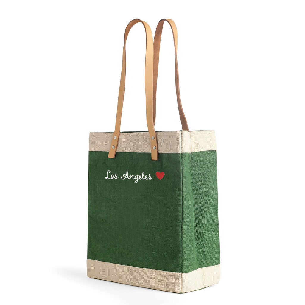 Los Angeles Green Tote Bag