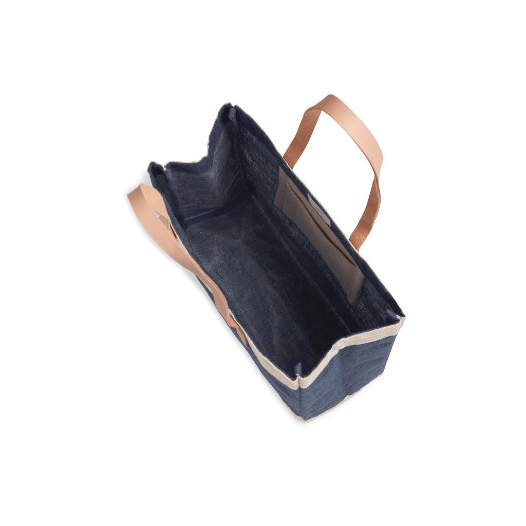 Market Tote in Navy