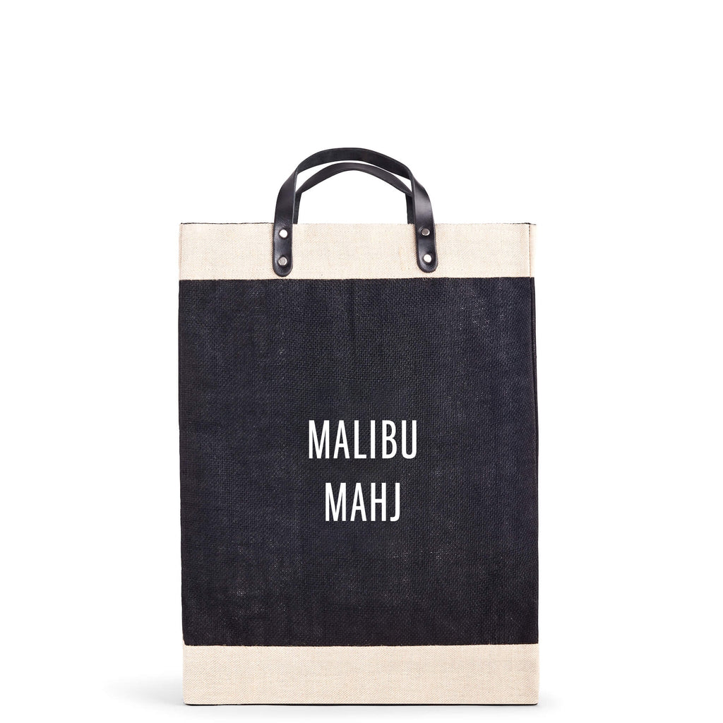 Mahjong Collection: Market Bag in Black