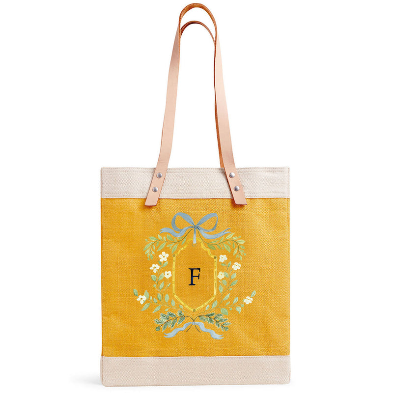 Market Tote in Gold Crest by Amy Logsdon