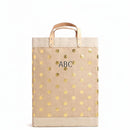 Market Bag in Gold Polka Dot Shadow Monogram