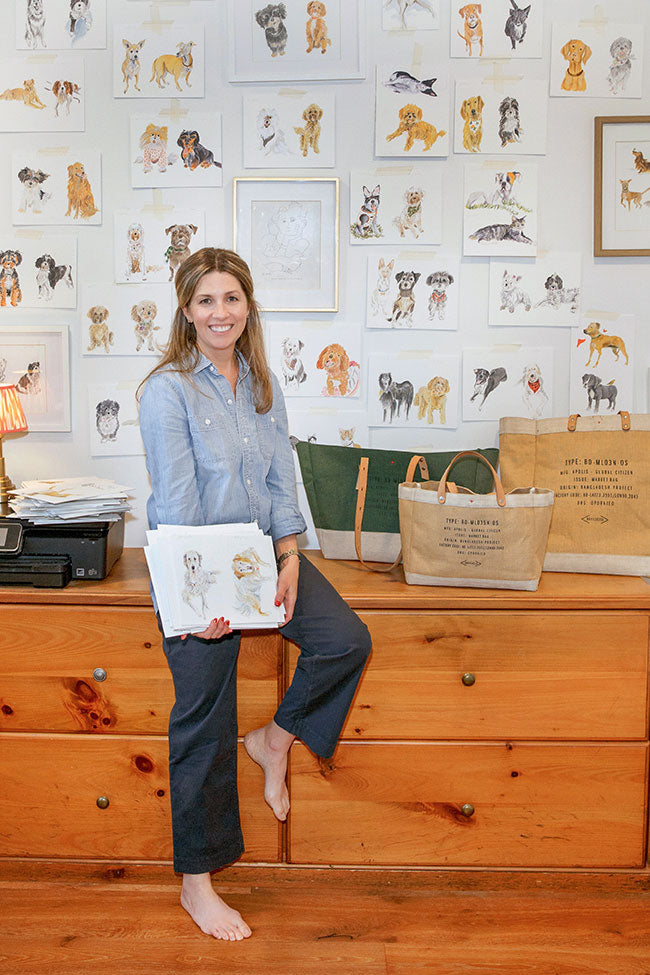 Amy Logsdon is a watercolor artist  (and mom) based in Ventura. She creates custom watercolors that capture some of life's most beautiful moments.