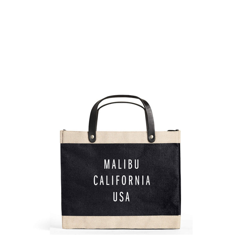 Petite Market Bag in Black for L.A. “MALIBU”