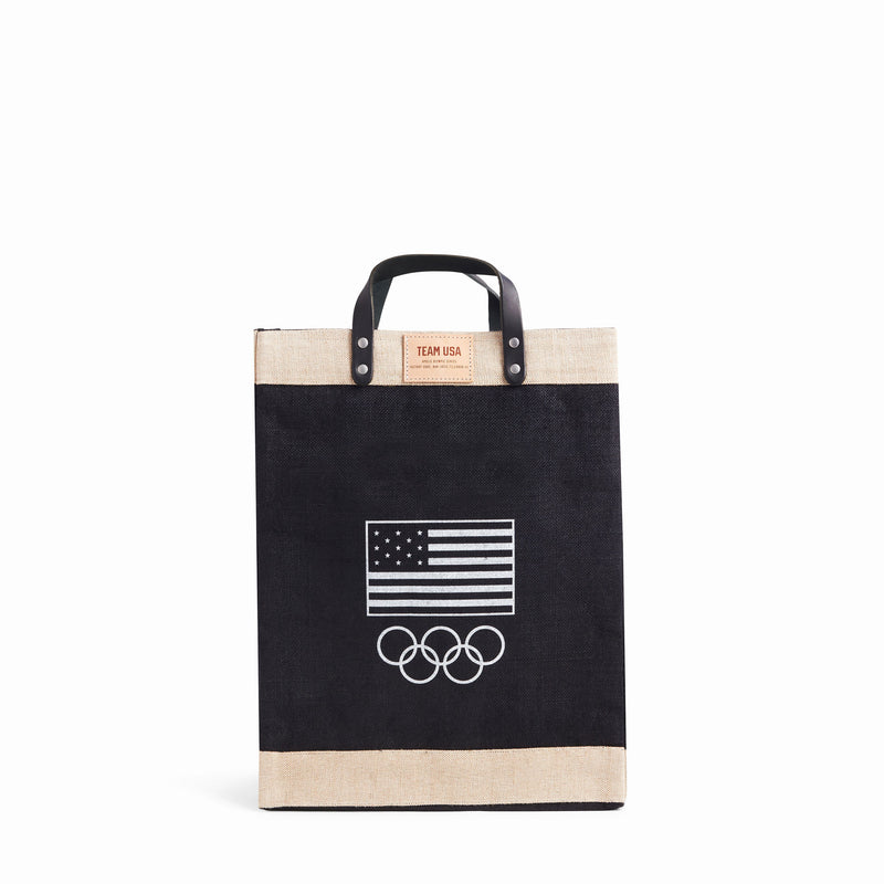 Market Bag in Black for Team USA "Black and White"