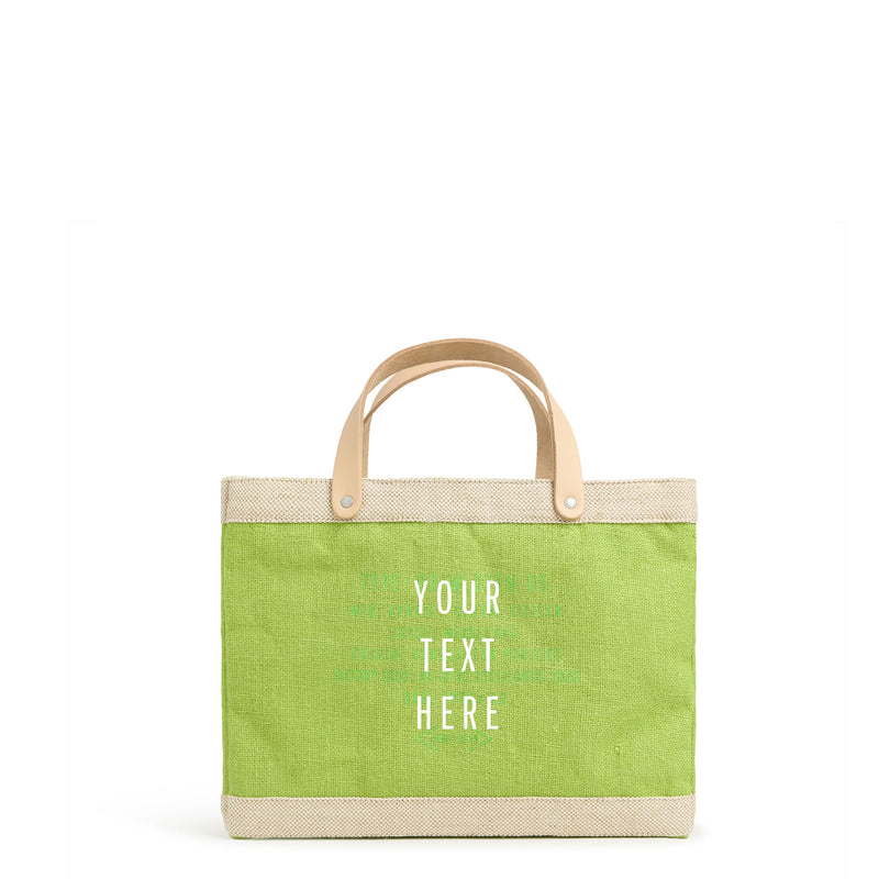 Petite Market Bag in Chartreuse