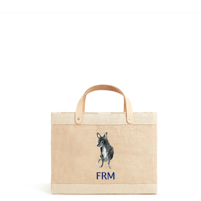 Petite Market Bag in Natural Chihuahua by Amy Logsdon