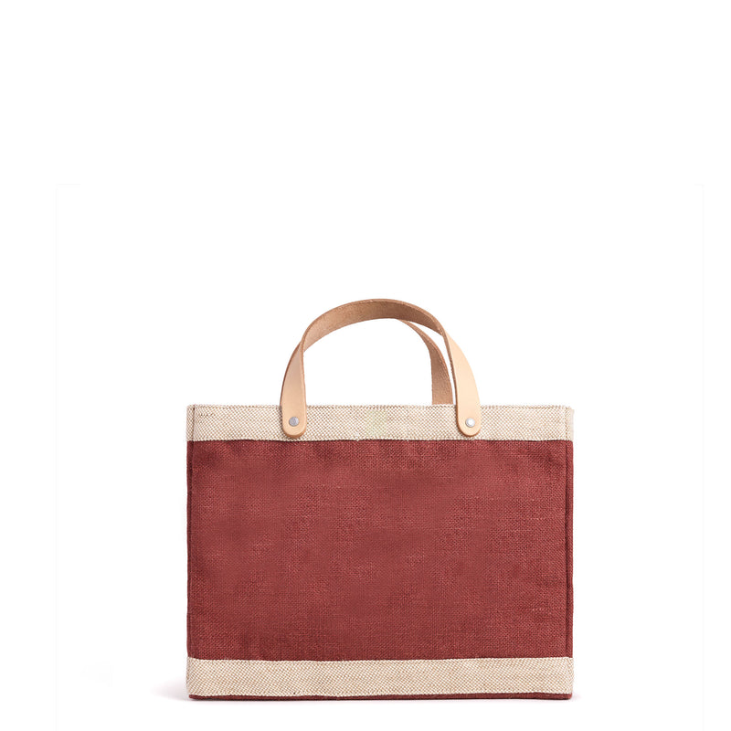 Petite Market Bag in Cranberry