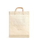 Market Bag in Oat Strap