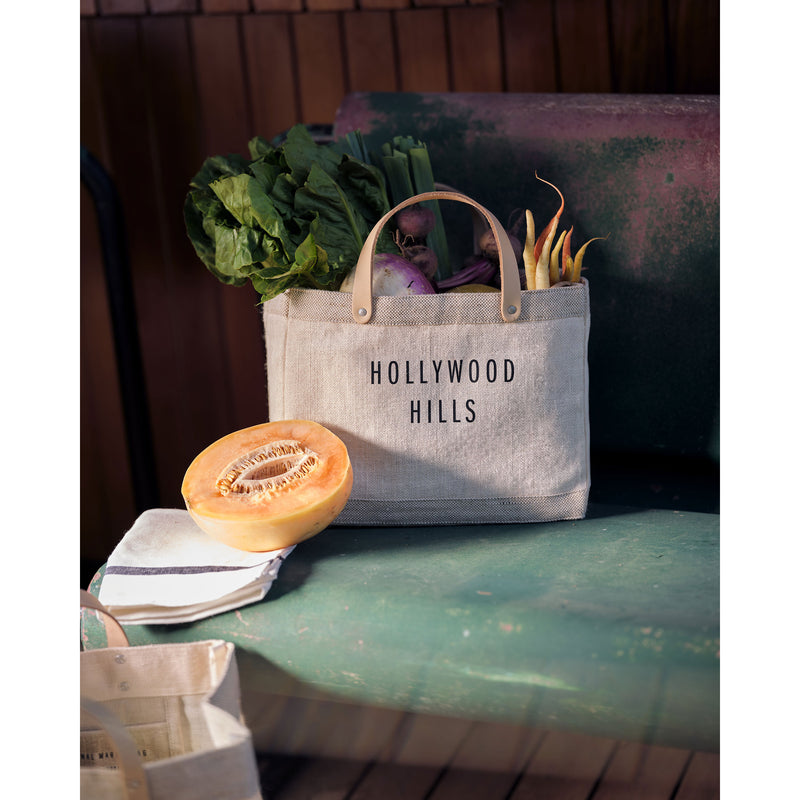 Petite Market Bag in Oat with Strap