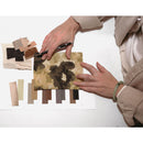 description_Liesel Plambeck in her studio creating the Khaki Bloom Collection