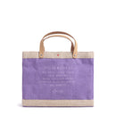 Petite Market Bag in Lavender