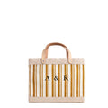 Petite Market Bag in Gold Stripe Ampersand