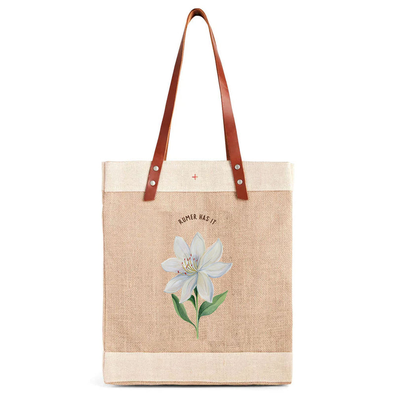 Market Tote in Natural Bloom by Rumer Willis