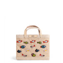 Petite Market Bag in Natural with Fish Tank Bead | Ships August 5