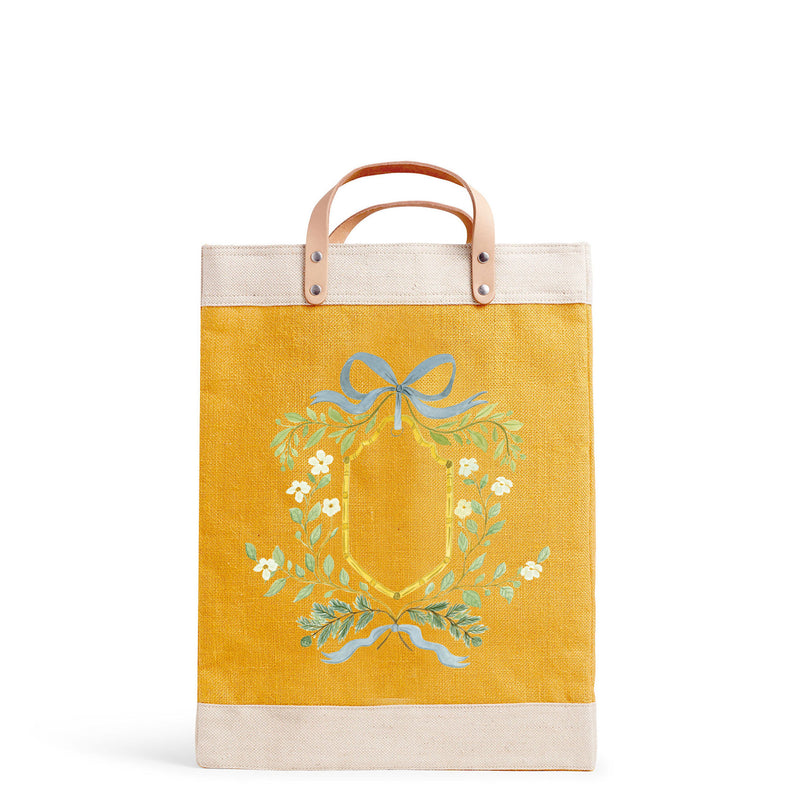 Market Bag in Gold Crest by Amy Logsdon