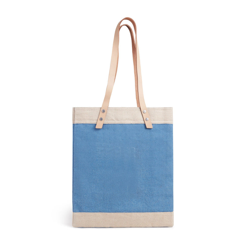 Market Tote in Parisian Blue