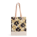 Wine Tote in Khaki Bloom by Liesel Plambeck