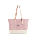 Shoulder Market Bag in Blush with Shadow Monogram