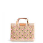 Petite Market Bag with Beaded Flowers | Ships Nov. 15