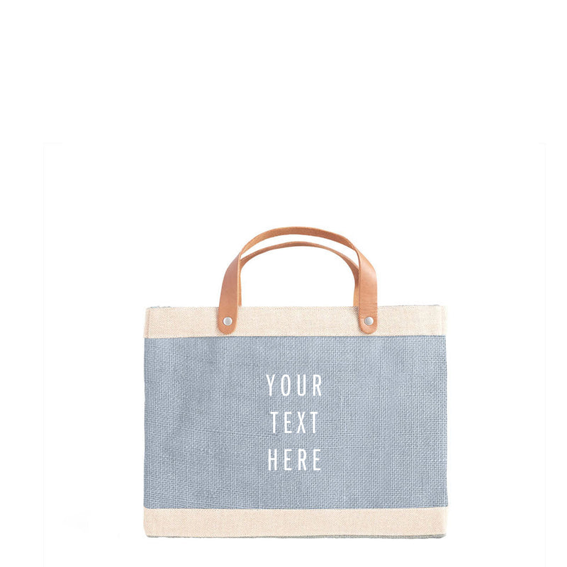 Petite Market Bag in Cool Gray