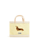 Petite Market Bag in Daisy Dachshund