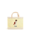 Petite Market Bag in Daisy St. Bernard