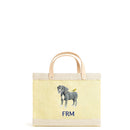 Petite Market Bag in Daisy Grey Bulldog