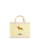 Petite Market Bag in Daisy Golden Pitbull