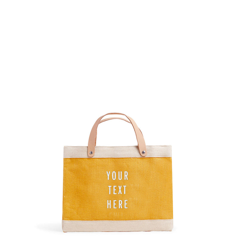 Petite Market Bag in Gold