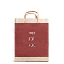 Market Bag in Cranberry