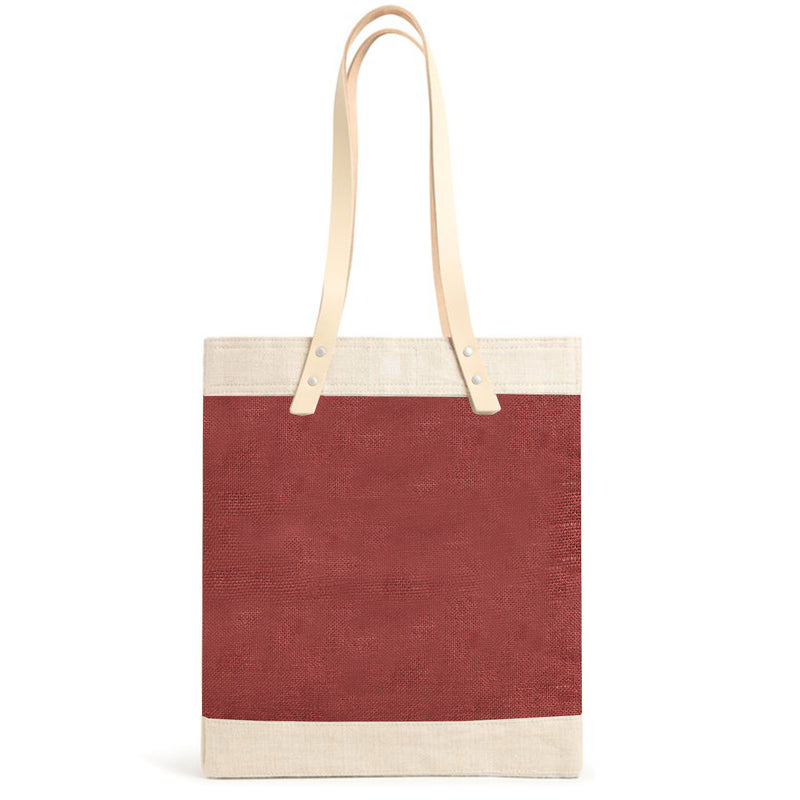 Market Tote in Cranberry