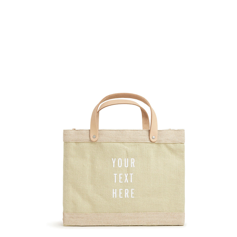 Petite Market Bag in Mint Sorbet