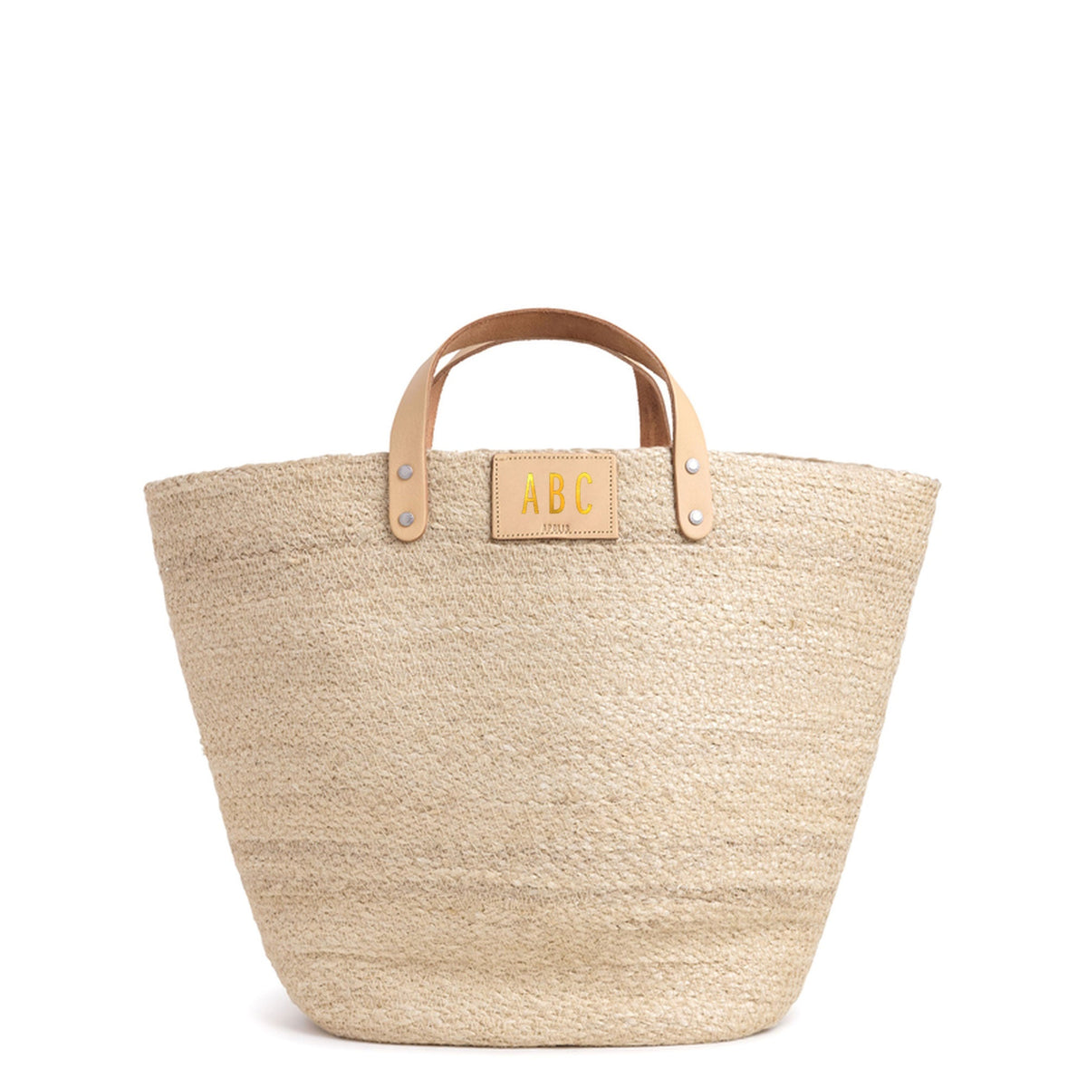 Grass Bucket Bag in Natural