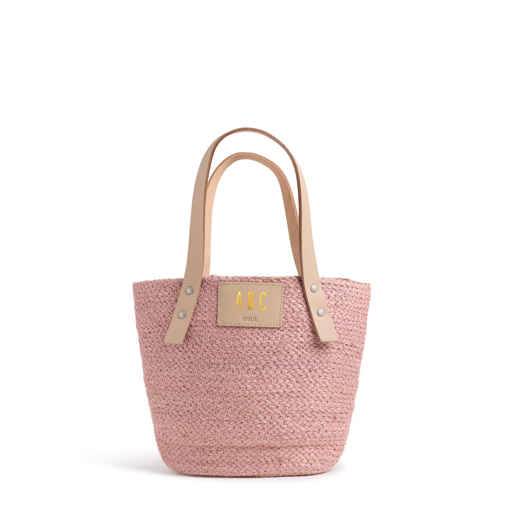 Grass Petite Bucket Bag in Blush