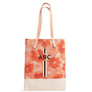 Wine Tote in Bloom by Liesel Plambeck With Monogram
