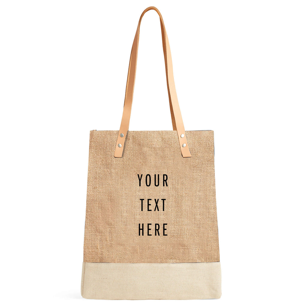 Wine Tote in Natural