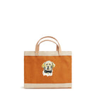 Petite Market Bag in Cognac Yellow Lab
