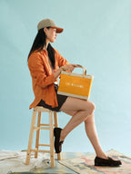 Atelier Petite Market Bag in Carrot