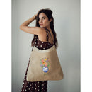 Spring Bloom Crescent Tote: Ships May 15