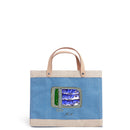 Petite Market Bag in Parisian Blue Tinned Sardine