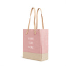Wine Tote in Blush