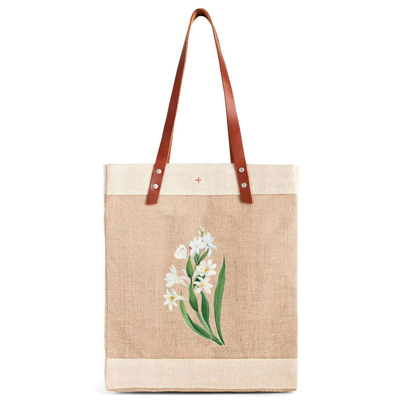 Market Tote in Natural Tuberose by Rumer Willis (Non-Branded)