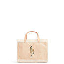🎨 Custom Equestrian Portrait Petite Bag in Natural for AWHC
