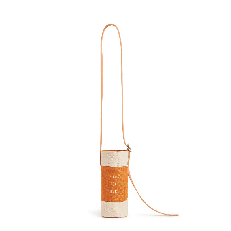Crossbody Bottle Bag in Clay