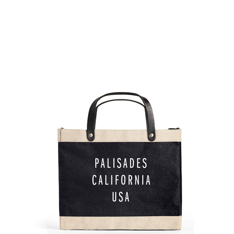 Petite Market Bag in Black for L.A. “PALISADES”