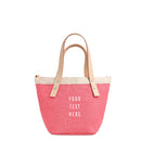 Petite Bucket Bag in Amaranth